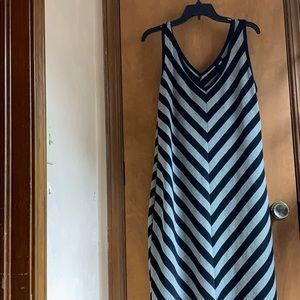 Mossimo Supply Co. Dresses - Midi dress, gray and black stripes. Mossimo Supply Co. Dresses - Midi dress, gray and black stripes.